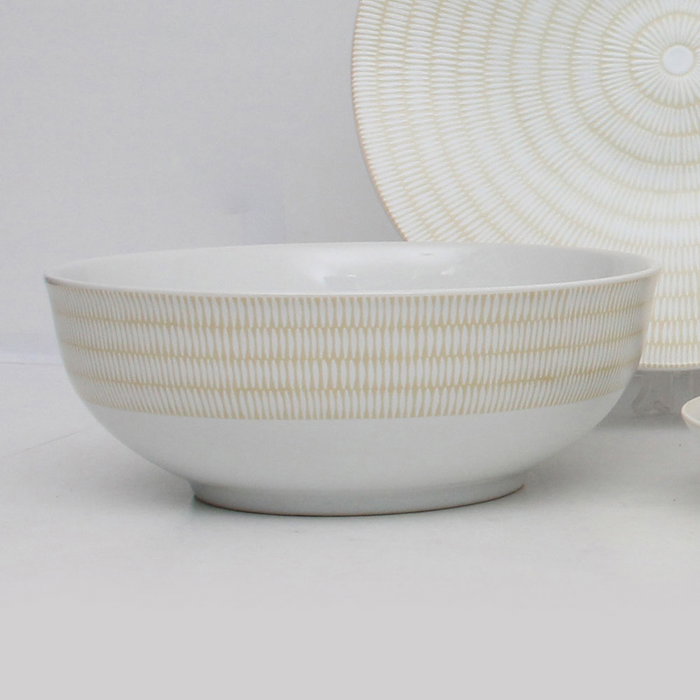 Avet Ensaladera Long Rice Beige 24,5 cm